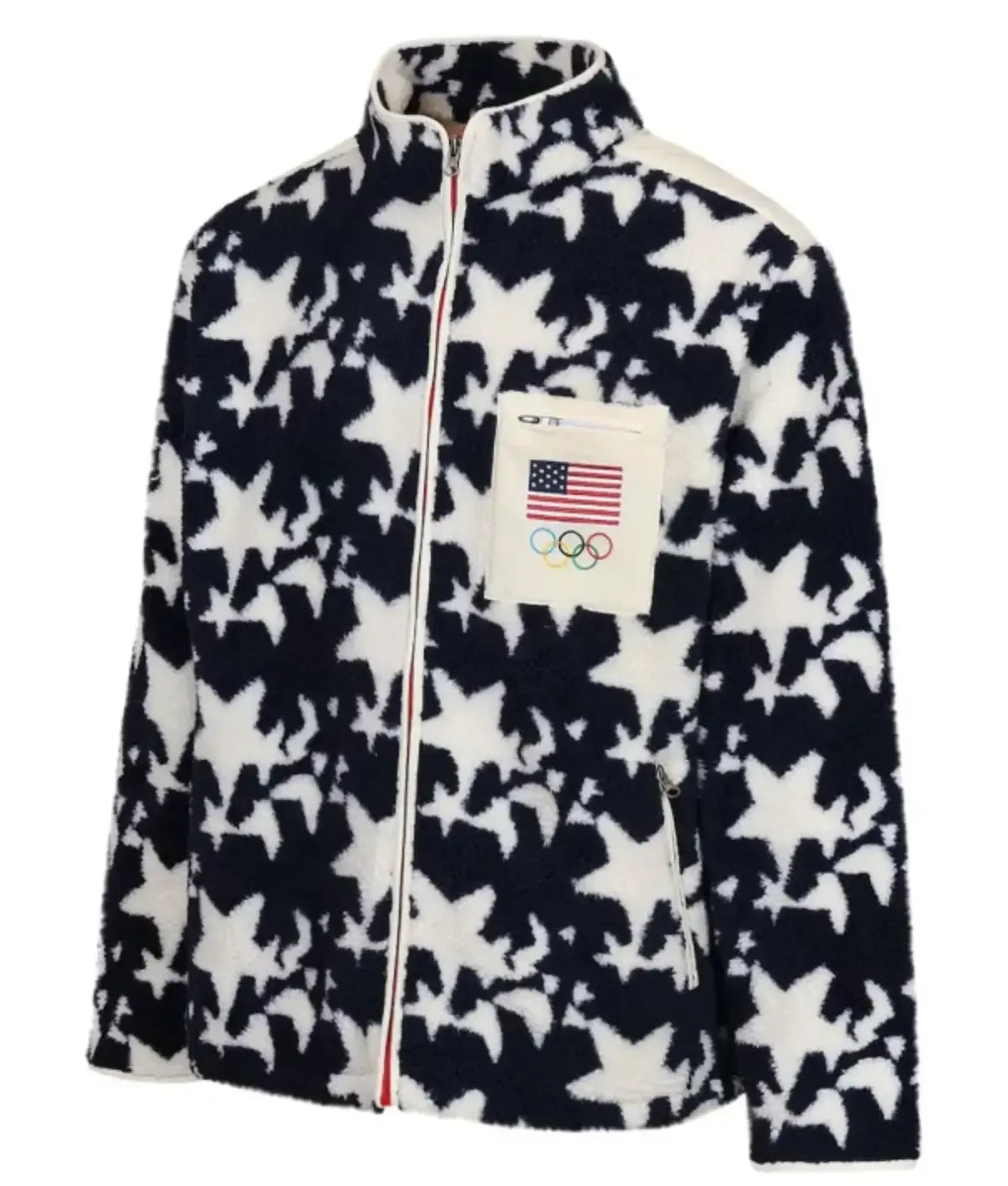 Milano Cortina 2026 Winter Olympics Team USA Sherpa Jacket