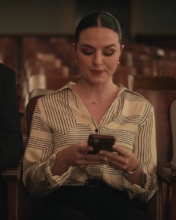 Minding Your Business Clarissa Cozzoni Patterned Shirt