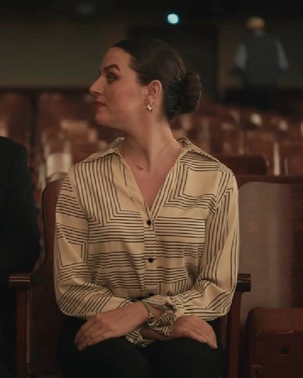 Minding Your Business Clarissa Cozzoni Patterned Shirt