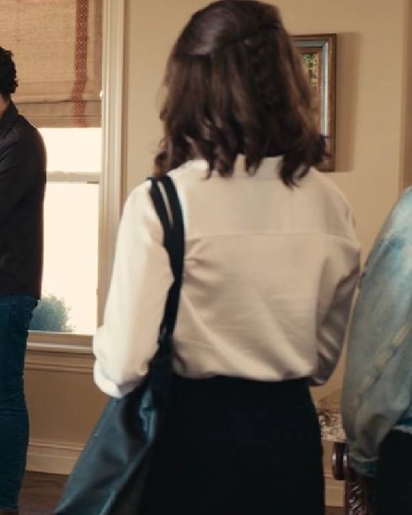 Minding Your Business Clarissa Cozzoni White Top