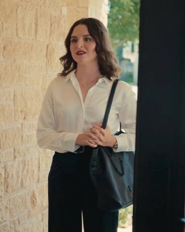 Minding Your Business Clarissa Cozzoni White Top