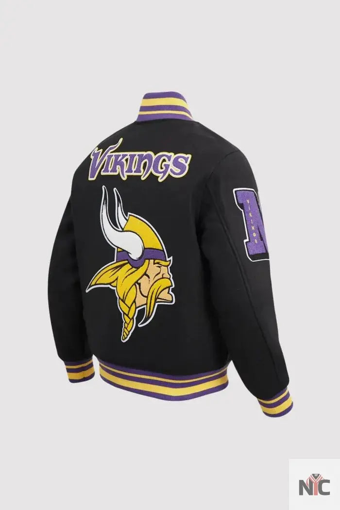 Minnesota Vikings Pro Standard Mashup Varsity Jacket Clanton Jacket