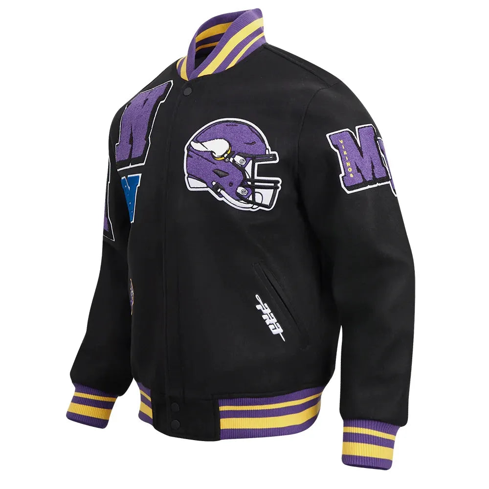 Minnesota Vikings Mashup Varsity Jacket