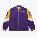 Minnesota Vikings Throw It Back Heavyweight Satin Jacket WorthVee