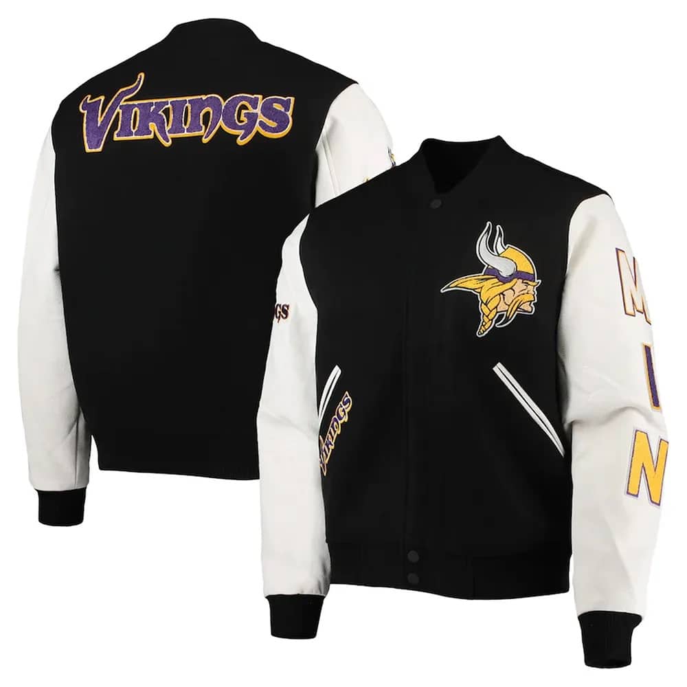 Minnesota Vikings Varsity Jacket WorthVee
