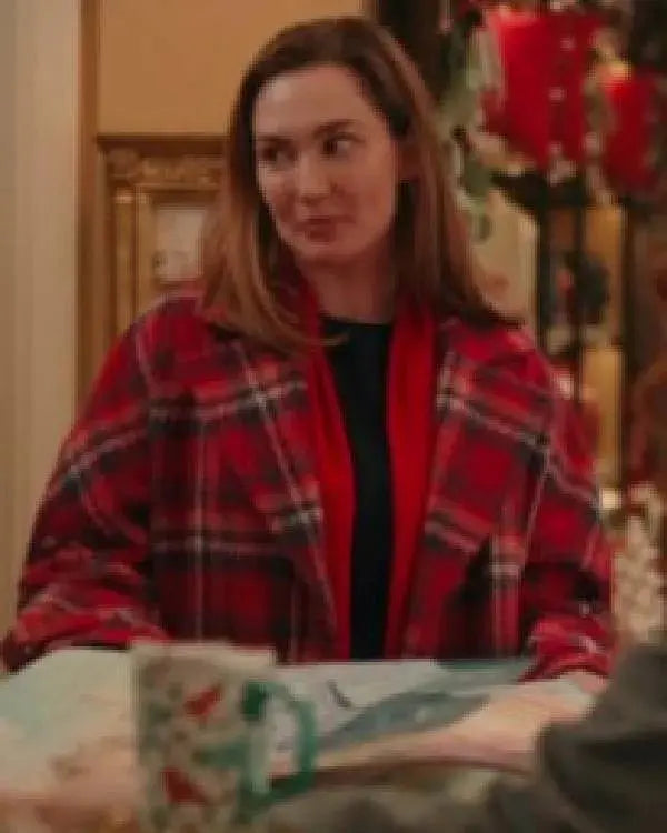 Mistletoe Murders S02 Piper Plaid Coat WorthVee