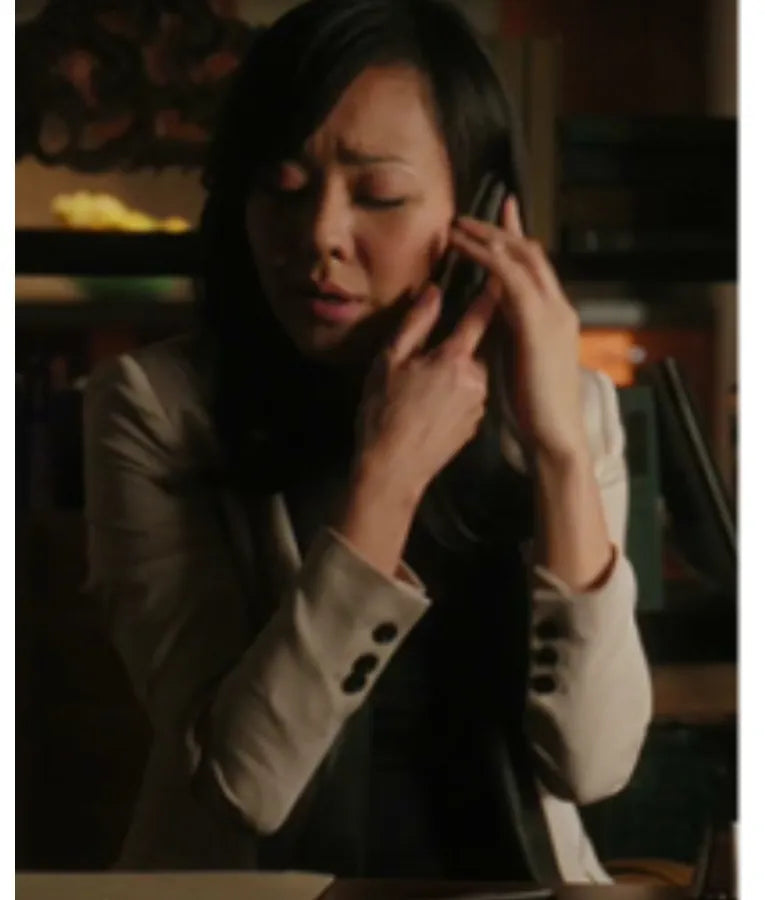 Mistresses S02 Karen Kim Leather Blazer