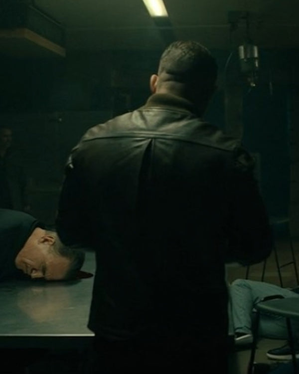 MobLand 2025 Tom Hardy Leather Jacket WorthVee
