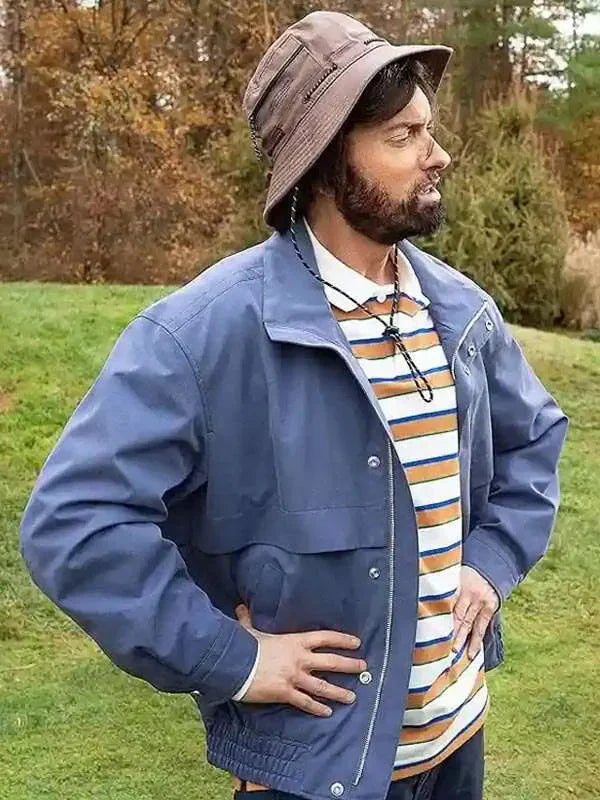 Movie Happy Gilmore 2 Eminem Blue Jacket Clanton Jacket
