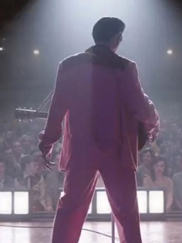 Movie Elvis Austin Butler Pink Suit - Clanton Jacket