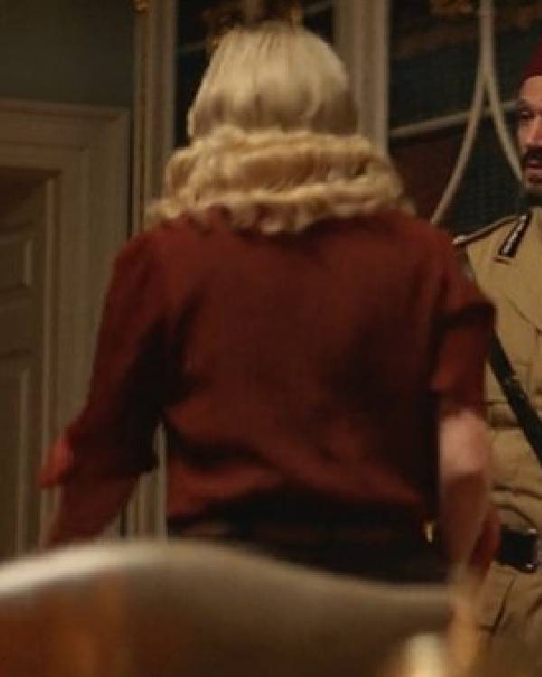 Murder at the Embassy Mischa Barton Red Shirt