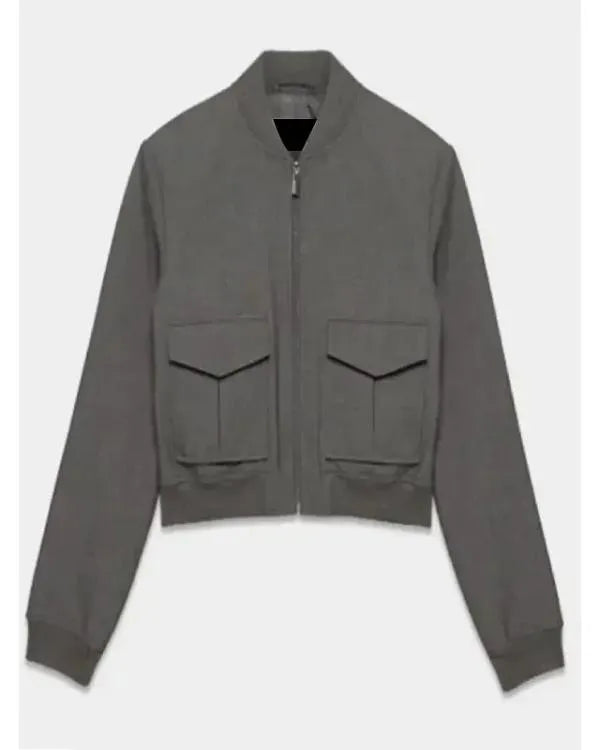 My Secret Santa 2025 Alexandra Breckenridge Grey Jacket