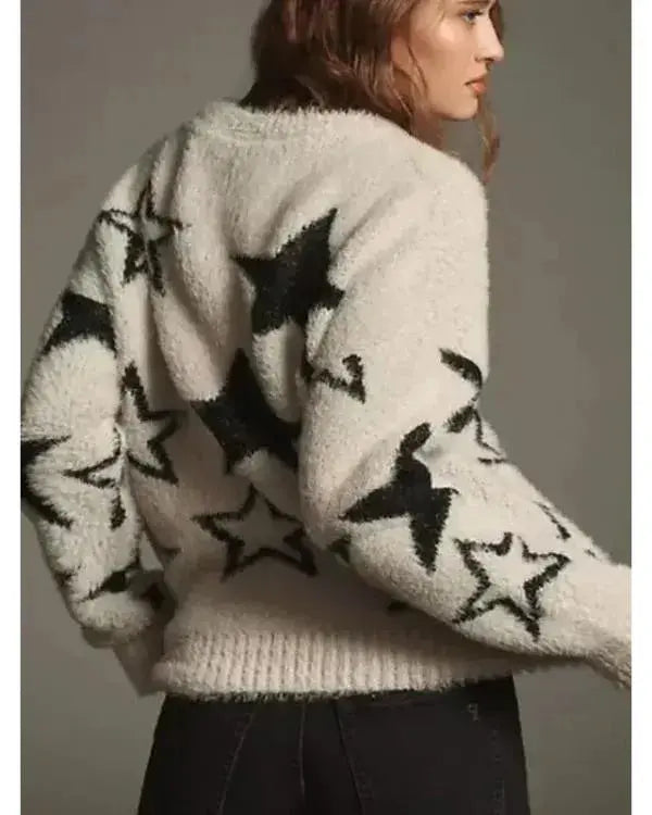 My Secret Santa 2025 Alexandra Breckenridge Star Sweater WorthVee