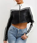 NBA All Star Jenna Bandy Leather Jacket