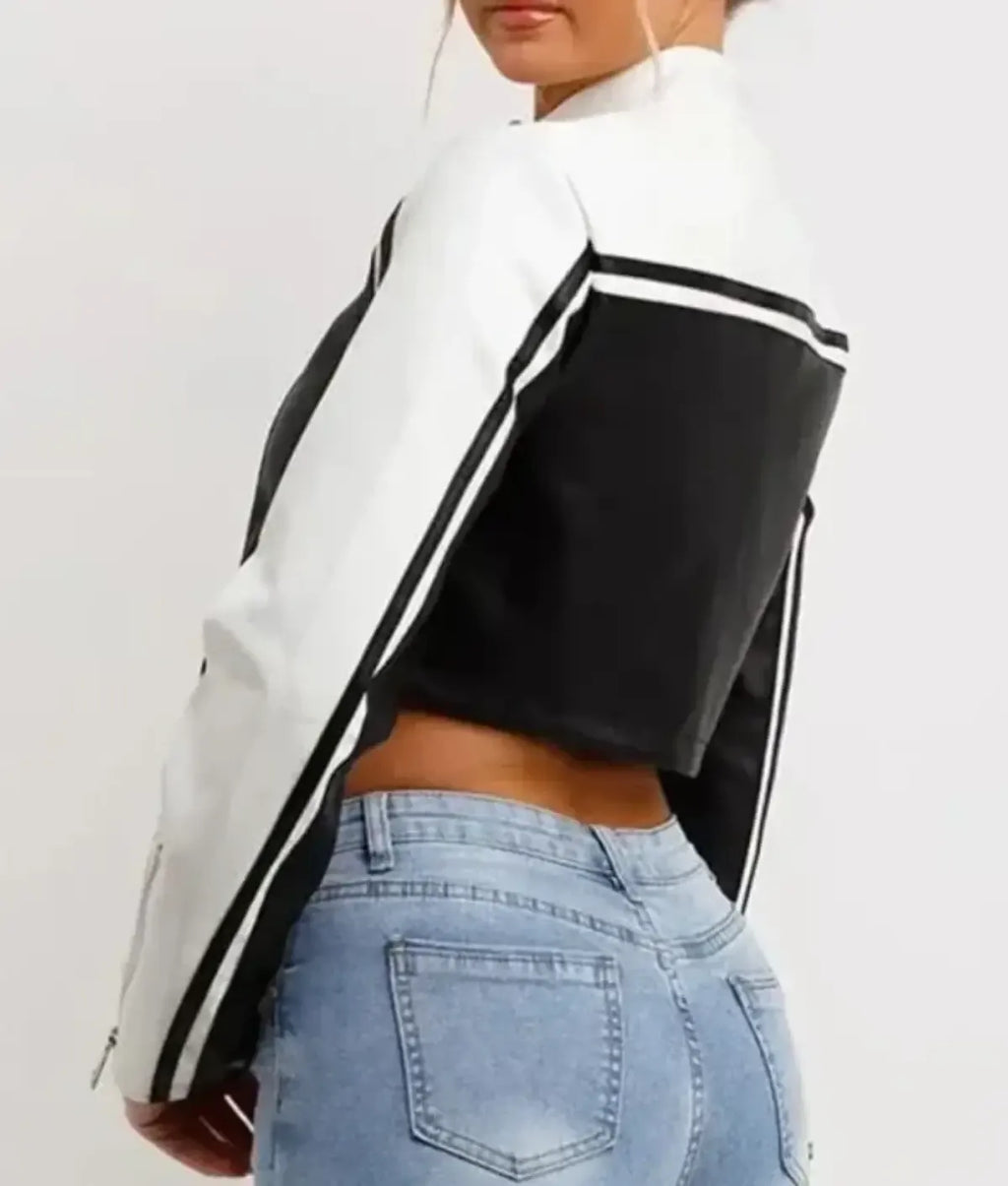 NBA All Star Jenna Bandy Leather Jacket