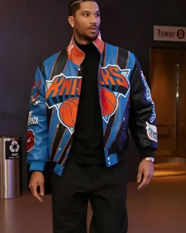 NBA Amar’e Stoudemire New York Knicks Leather Jacket