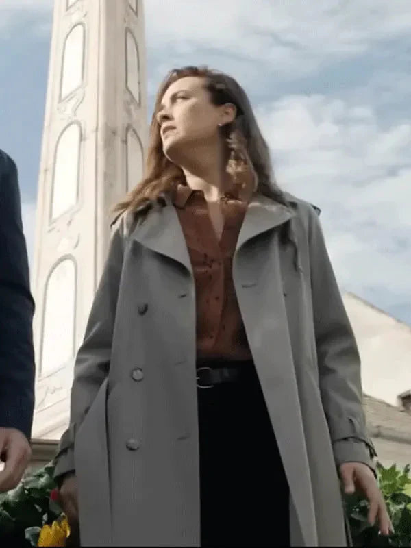 NCIS Tony & Ziva Cote de Pablo Cotton Coat Clanton Jacket