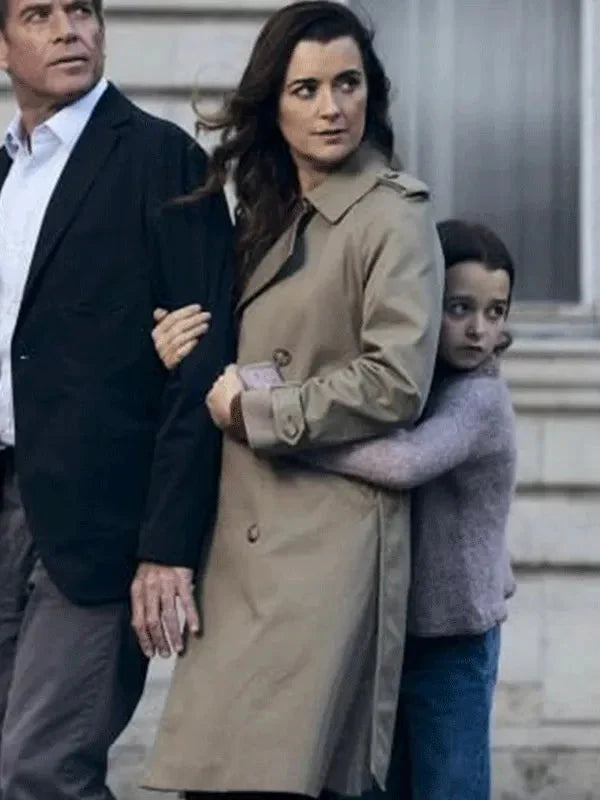 NCIS Tony & Ziva Cote de Pablo Cotton Coat Clanton Jacket