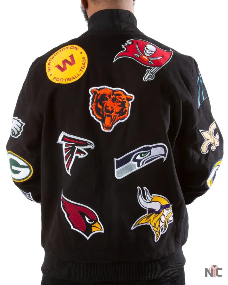 NFL College Patch Jacket Clanton Jacket