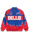 NFL Buffalo Bills Premium Cotton Racing Jacket WorthVee