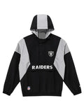 NFL Las Vegas Raiders Windbreaker Black Anorak Jacket Clanton Jacket
