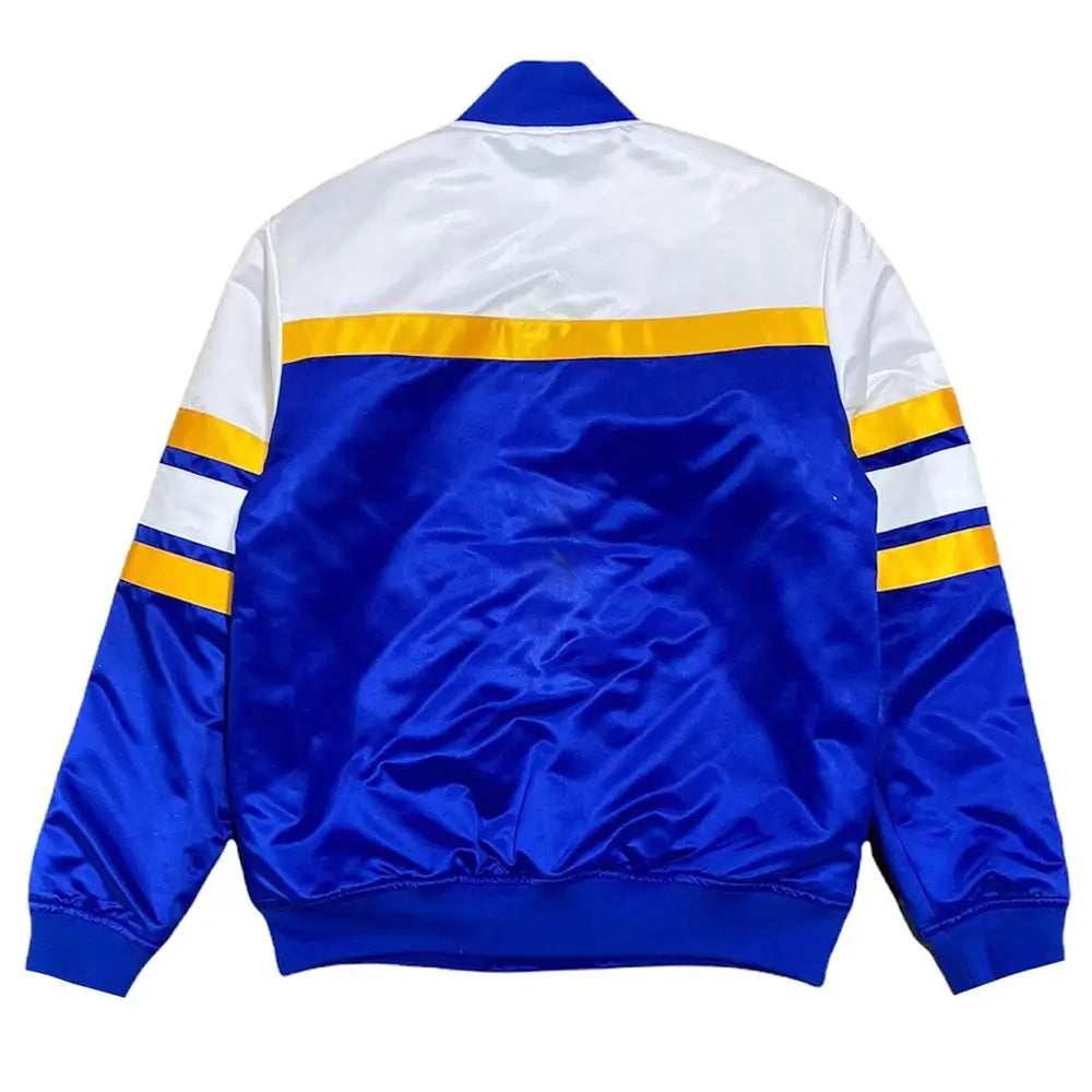 NFL Los Angeles Rams Special Script Satin Jacket WorthVee