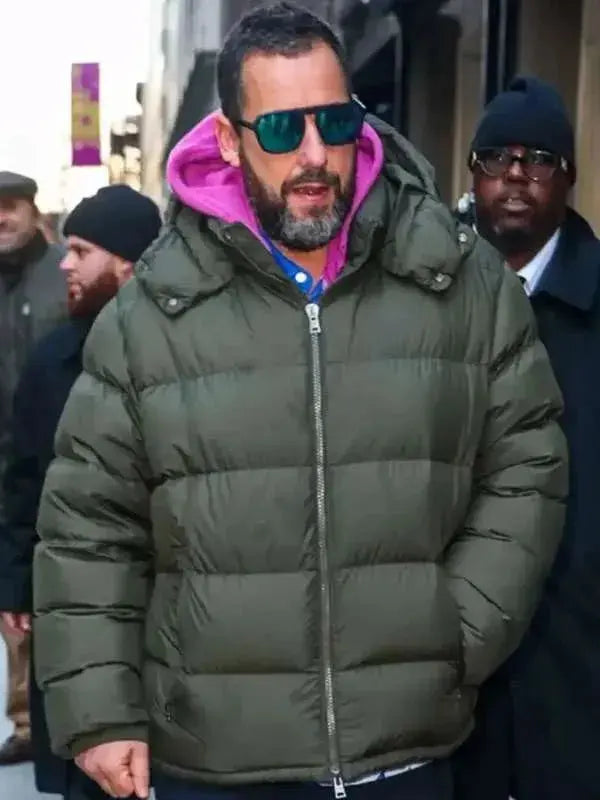 NYC Adam Sandler Puffer Hooded Jacket WorthVee