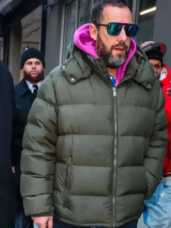 NYC Adam Sandler Puffer Hooded Jacket WorthVee