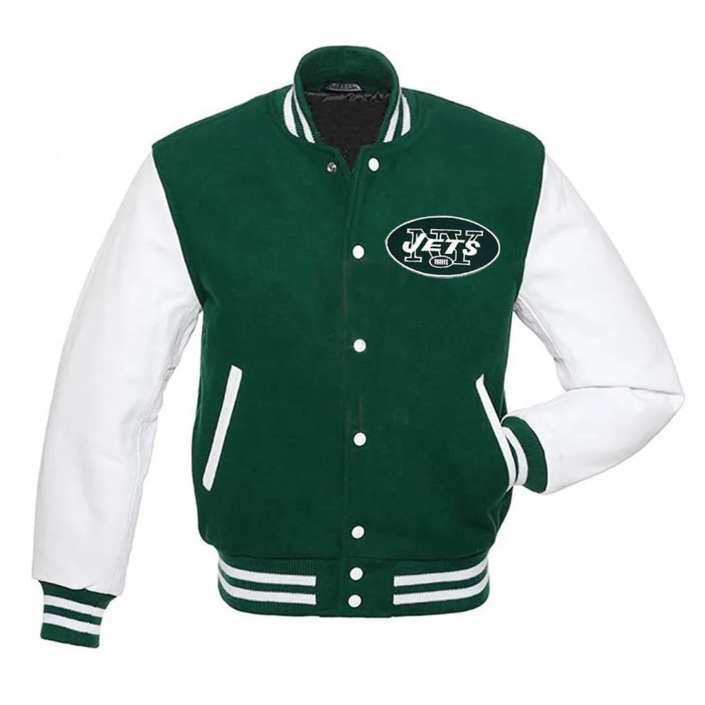 NY Jets Kevin Arnold Varsity Jacket WorthVee