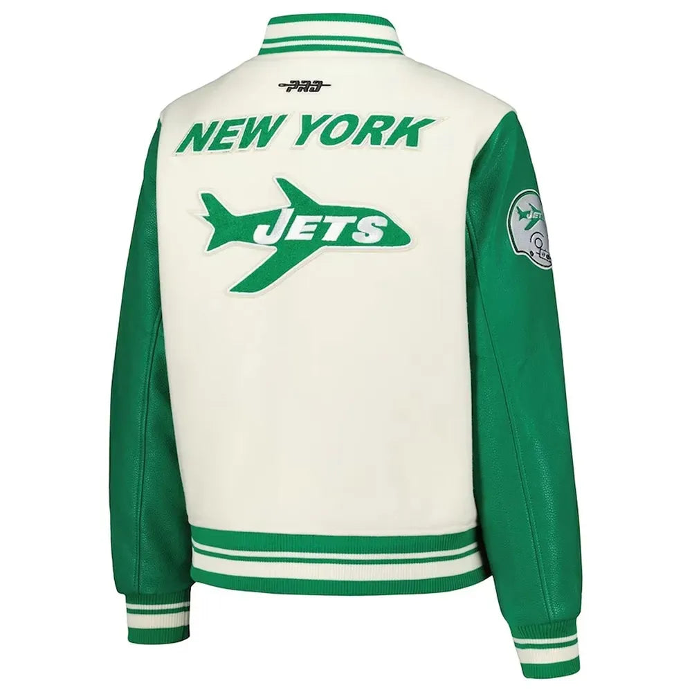 NY Jets Retro Classic Varsity Jacket