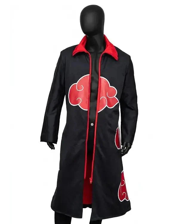 Naruto Akatsuki Cloak Coat Clanton Jacket