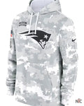 New England Patriots Salute To Service Camo 2024 Hoodie Clanton Jacket