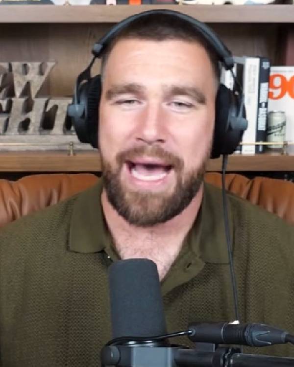 New Heights Travis Kelce Green Shirt