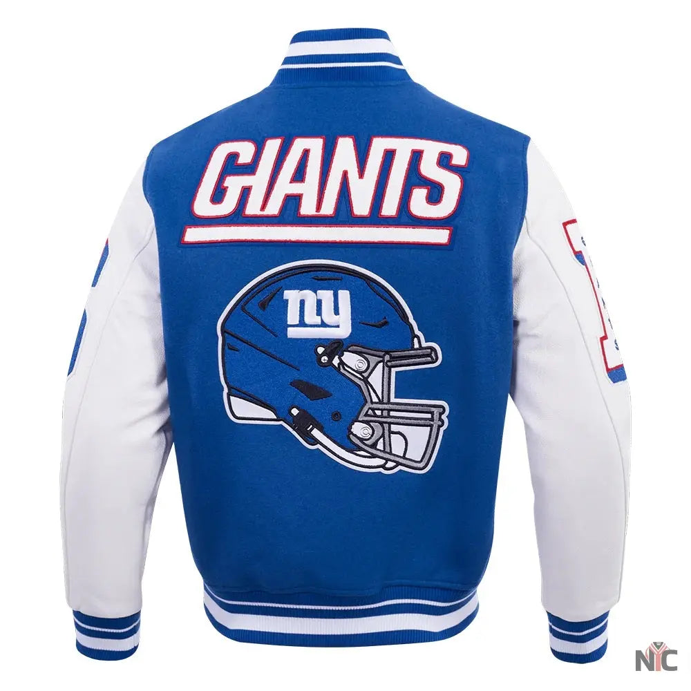 New York Giants Mashup Varsity Jacket Clanton Jacket