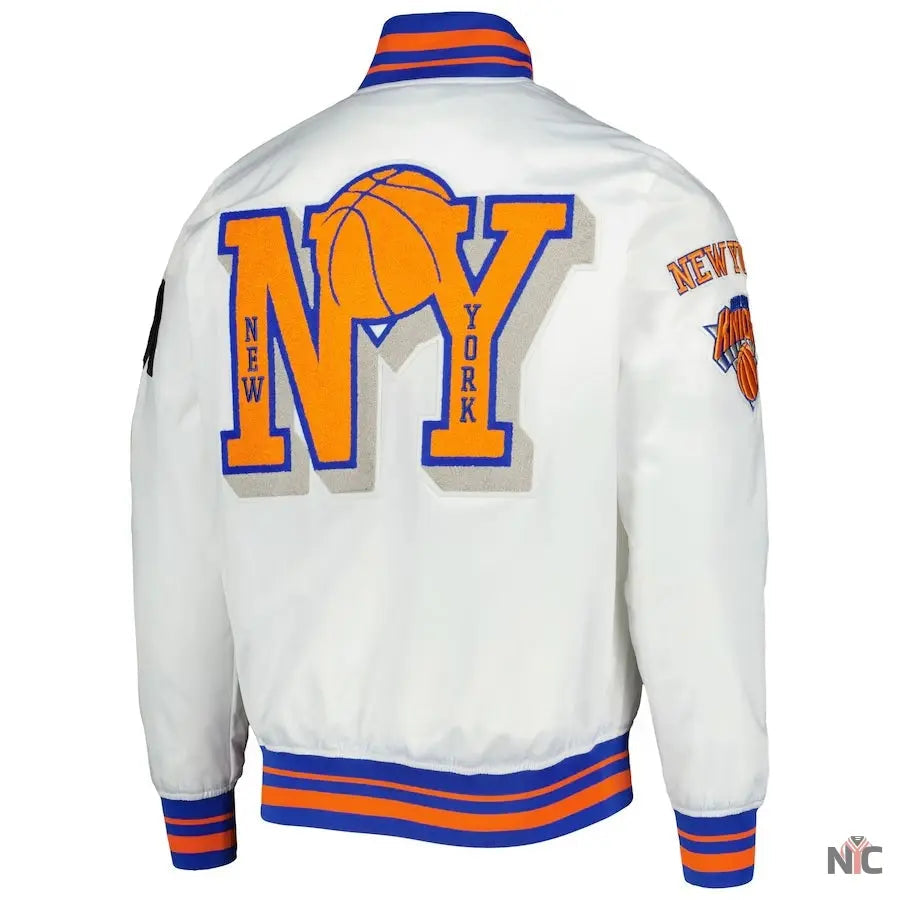 New York Knicks NBA 2X Finals Champions Jacket Clanton Jacket