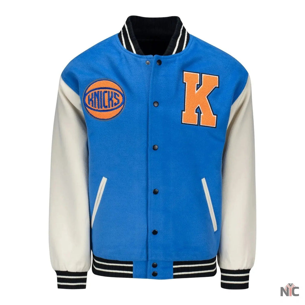 New York Knicks Unisex Varsity Jacket Clanton Jacket