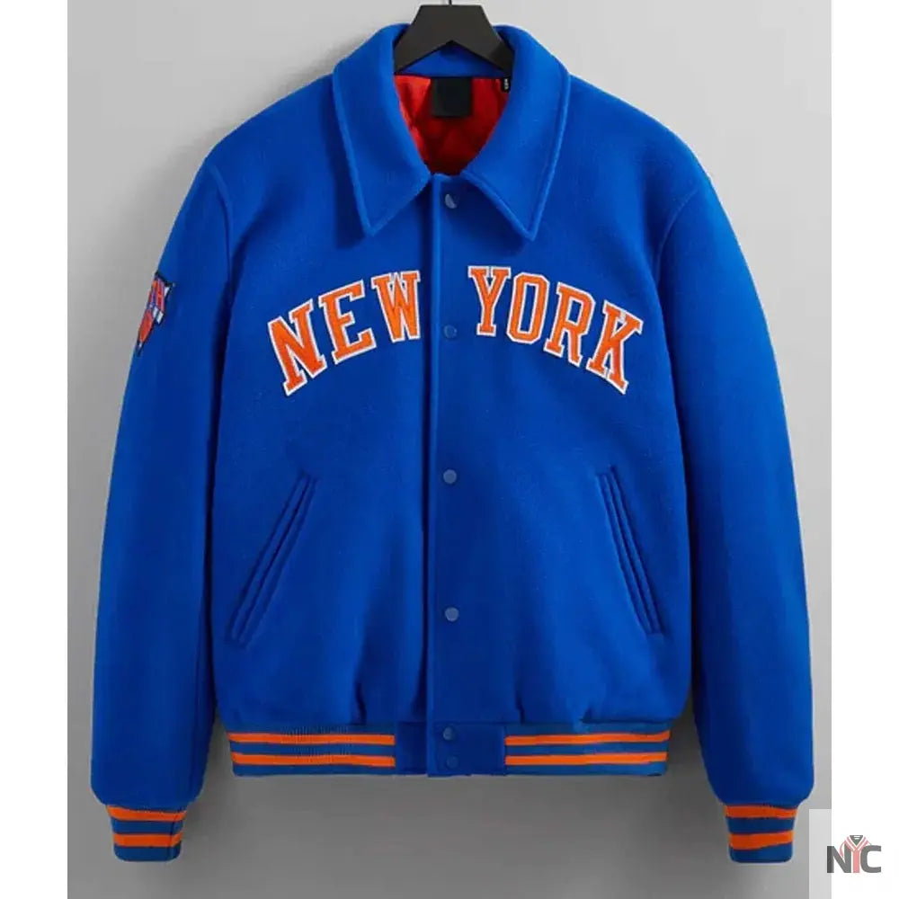 New York Knicks Varsity Wool Jacket Clanton Jacket