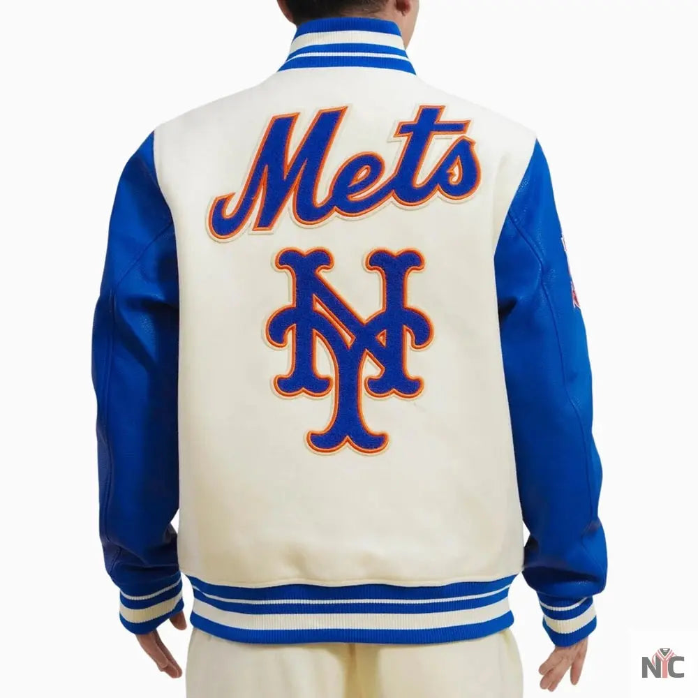 New York Mets Kate Upton Varsity Jacket Clanton Jacket