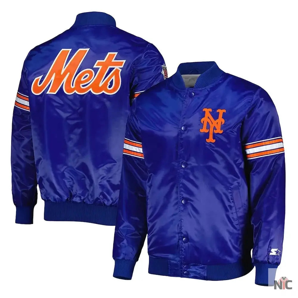 New York Mets Pick & Roll Royal Jacket Clanton Jacket