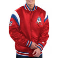 New England Patriots Shutout Throwback Satin Jacket
