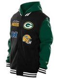 New Era Green Bay Packers Hoodie Jacket WorthVee