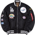 New Era x Alpha Industries Compatible With Dodgers Bomber Jacket Clanton Jacket