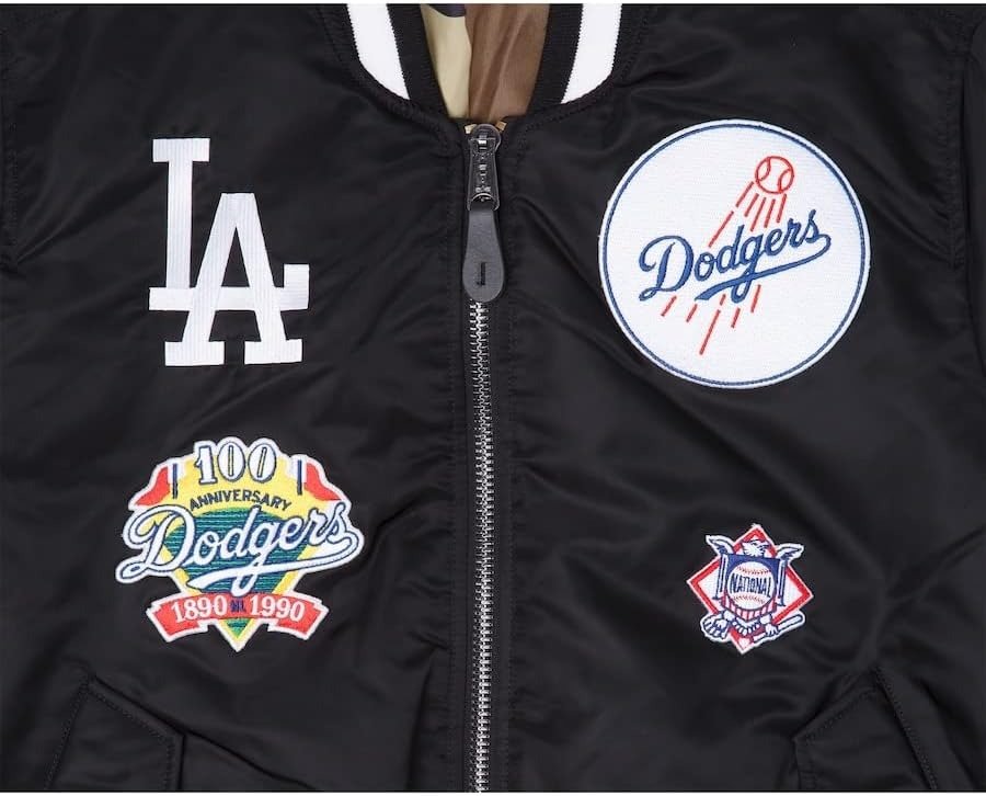 New Era x Alpha Industries Compatible With Dodgers Bomber Jacket Clanton Jacket