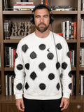 New Heights Podcast Travis Kelce White Spray Dot T-Shirt WorthVee