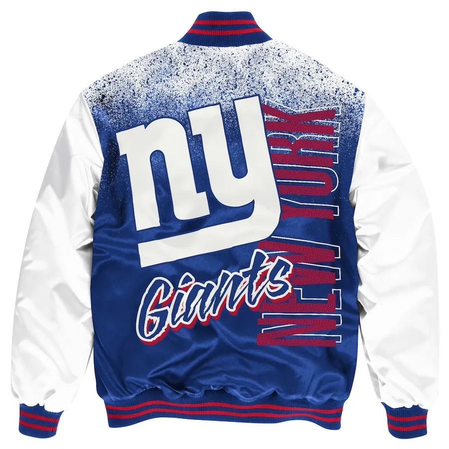 New York Giants Sublimated Varsity Jacket