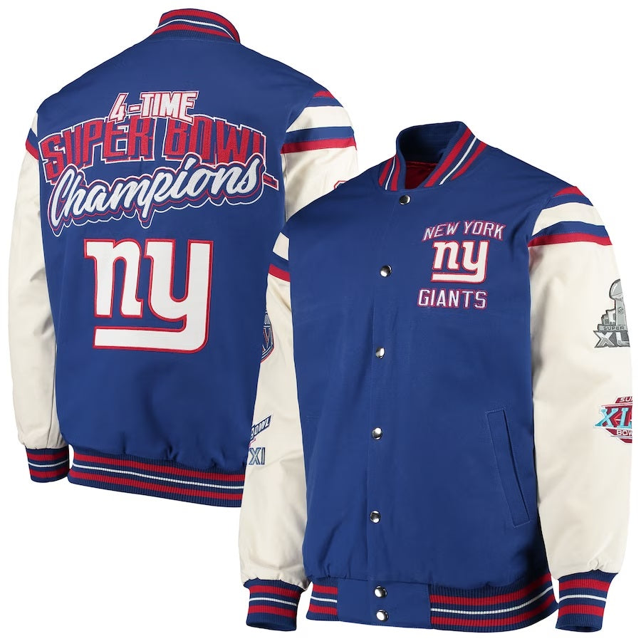 New York Giants Super Bowl Jacket WorthVee