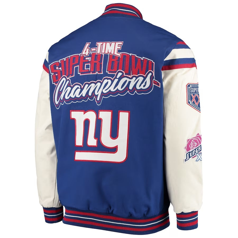 New York Giants Super Bowl Jacket WorthVee