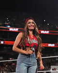 Nikki Bella Monday Night RAW Fearless Nikki Red Top Clanton Jacket