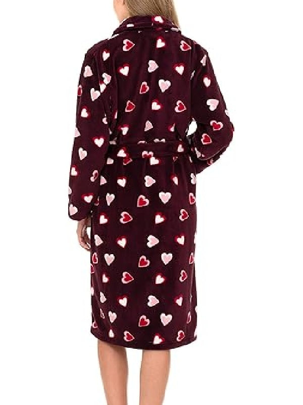 Not Suitable For Work S01 Jack Martin Heart Printed Robe WorthVee