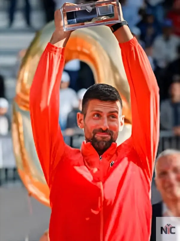 Novak Djokovic Tennis ATP Tournament Jacket Clanton Jacket